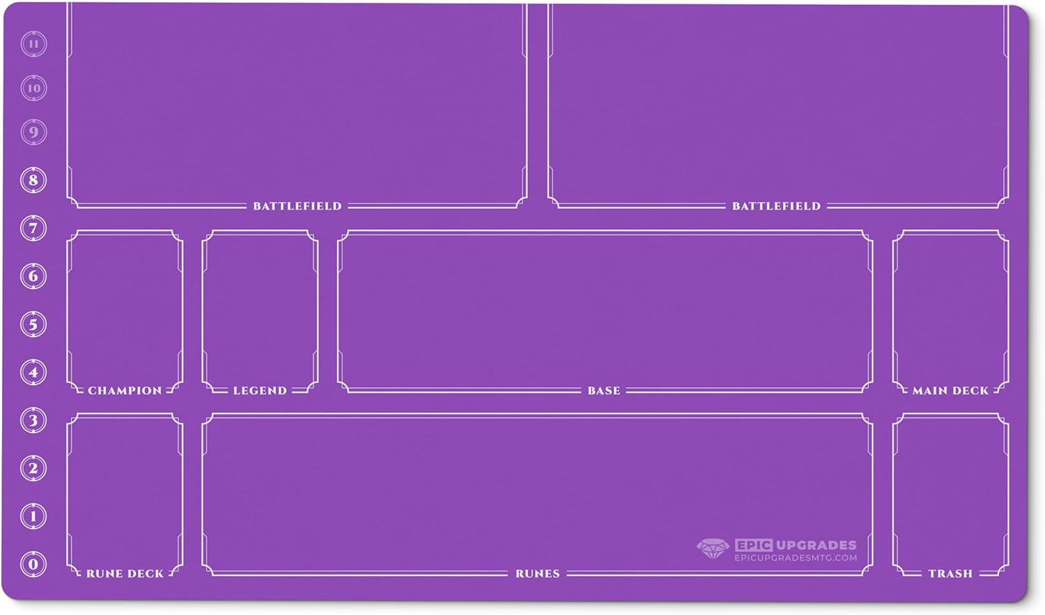 Play Mat Neoprene - Mata do gry Riftbound z obszarami,