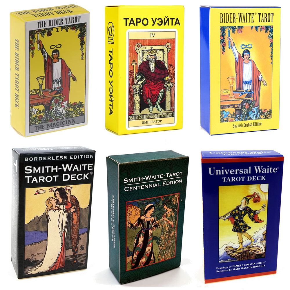 Board Game Quantum - Karty Tarota Rider Waite do wróżb,