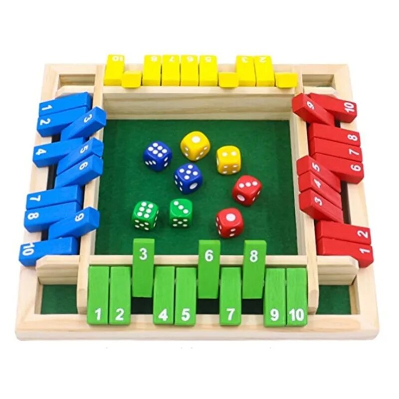 Board Game Review - Drewniana gra planszowa w kości Zamknij