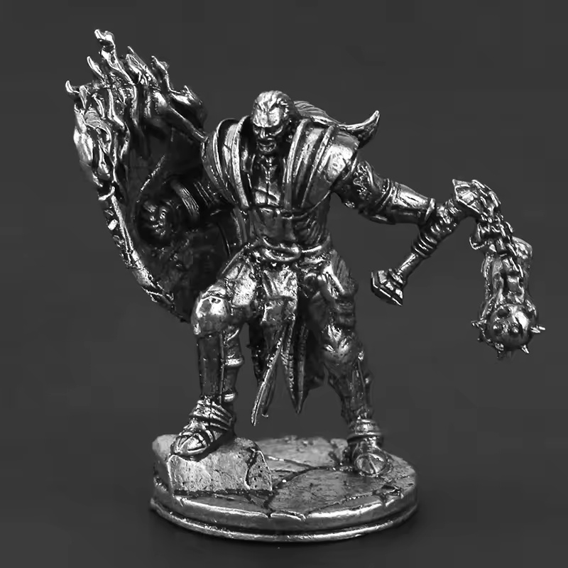 Biały mosiężny model miniaturo – Board Game Vikings recenzja i cena