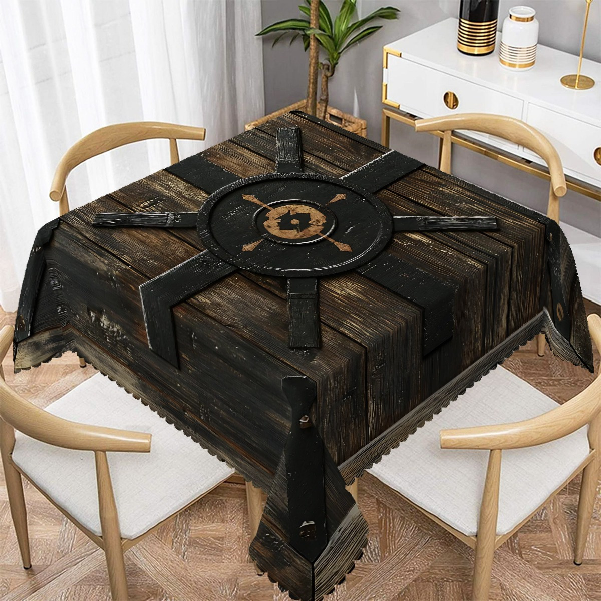 Obrus z motywem tarczy wikinga – Board Game Vikings recenzja i cena