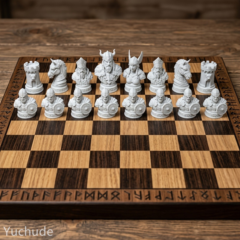 Figurki do szachów w stylu wik – Board Game Vikings recenzja i cena