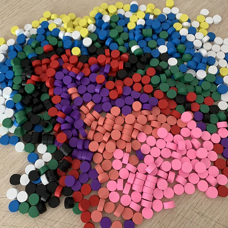 100 szt. 9 kolorów drewniane e – Board Game Sequence recenzja i cena