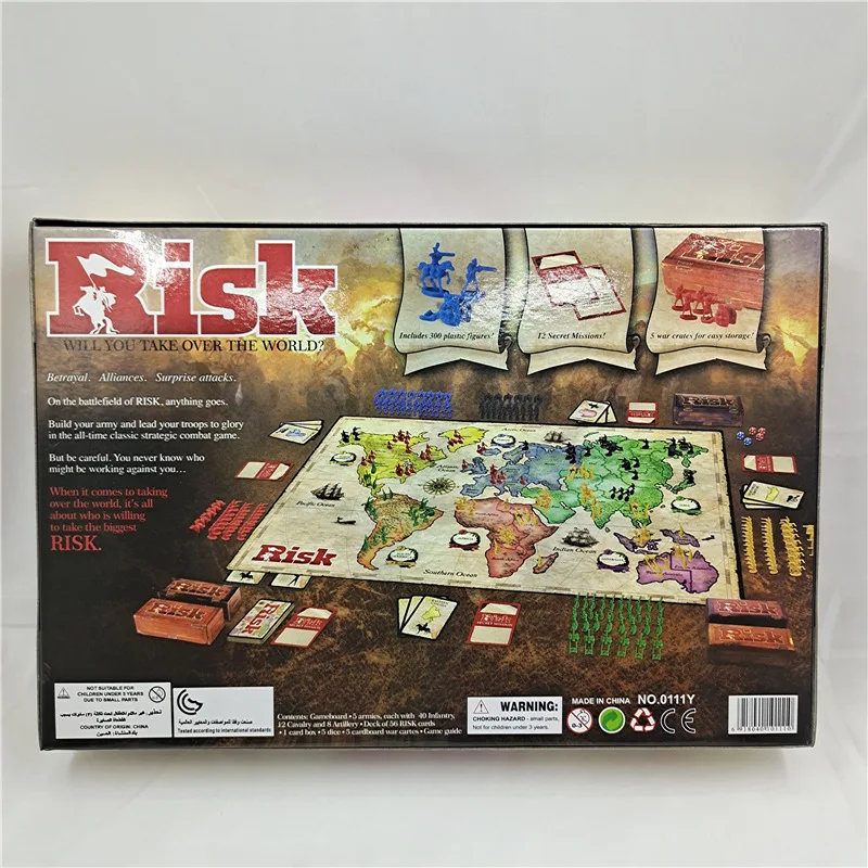 RISK Gra planszowa strategiczn – Board Game Risk recenzja i cena
