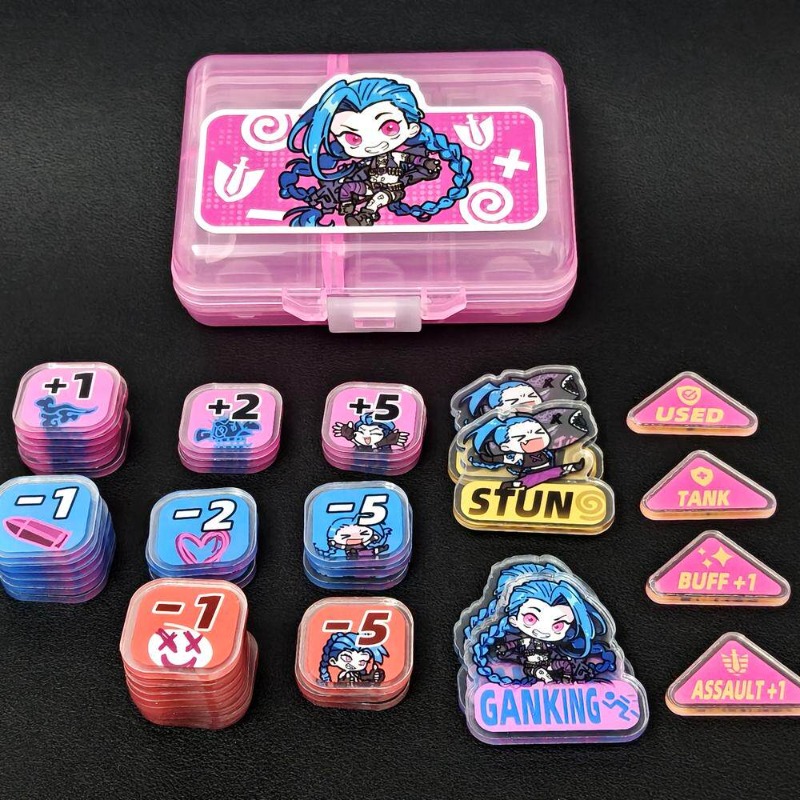 Zestaw Akrylowych Tokenów Wska – Board Game Impostor recenzja i cena
