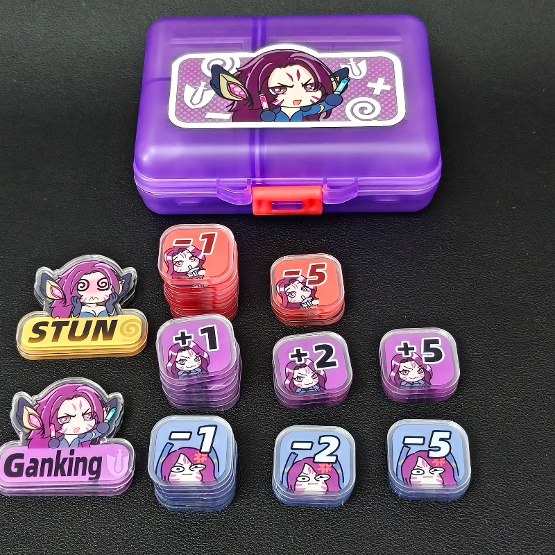 Zestaw Akrylowych Tokenów Wska – Board Game Impostor recenzja i cena