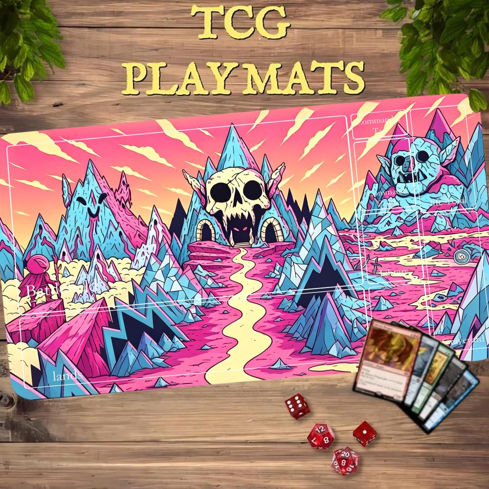 Cartoon Pink Skull Mountain TC – Play Mat Neoprene recenzja i cena
