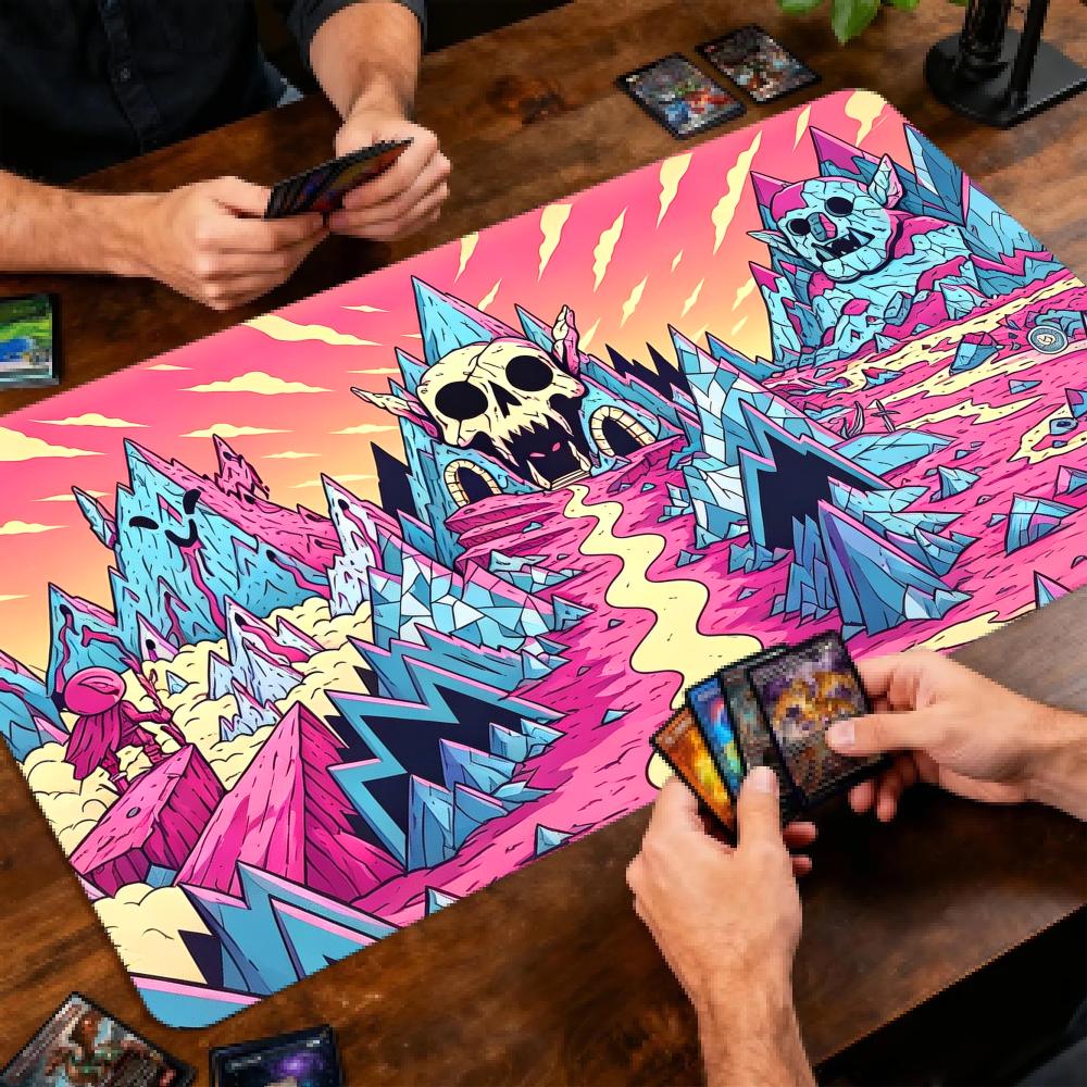 Cartoon Pink Skull Mountain TC – Play Mat Neoprene recenzja i cena