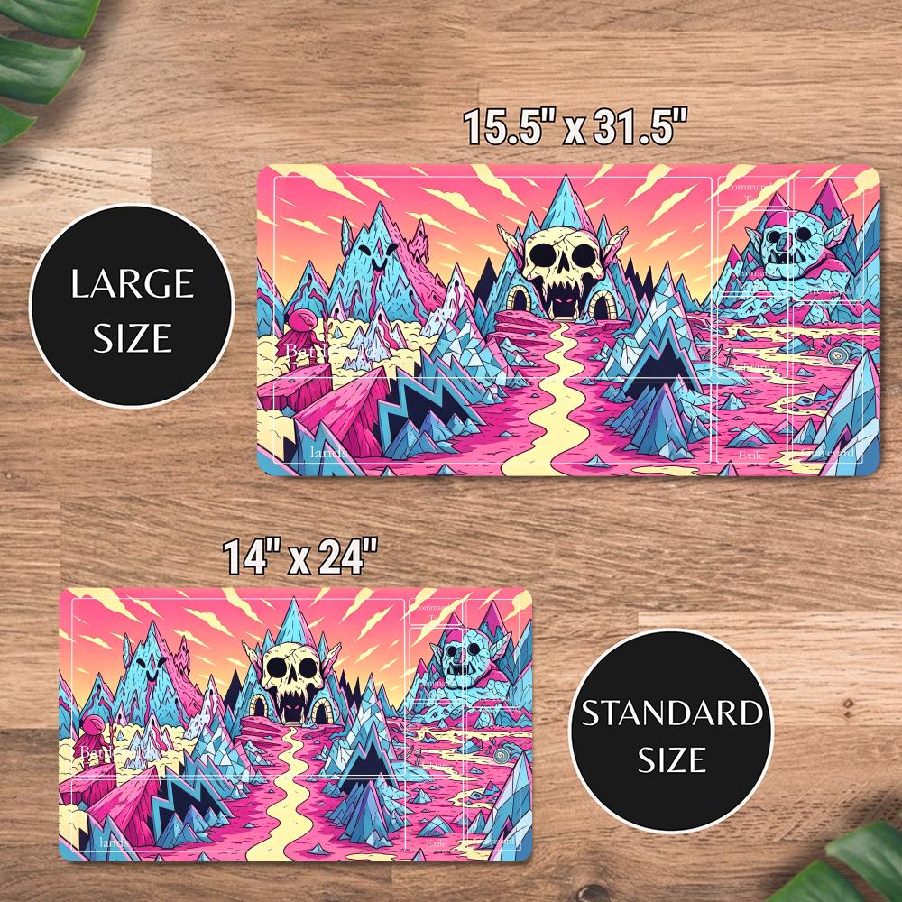 Cartoon Pink Skull Mountain TC – Play Mat Neoprene recenzja i cena