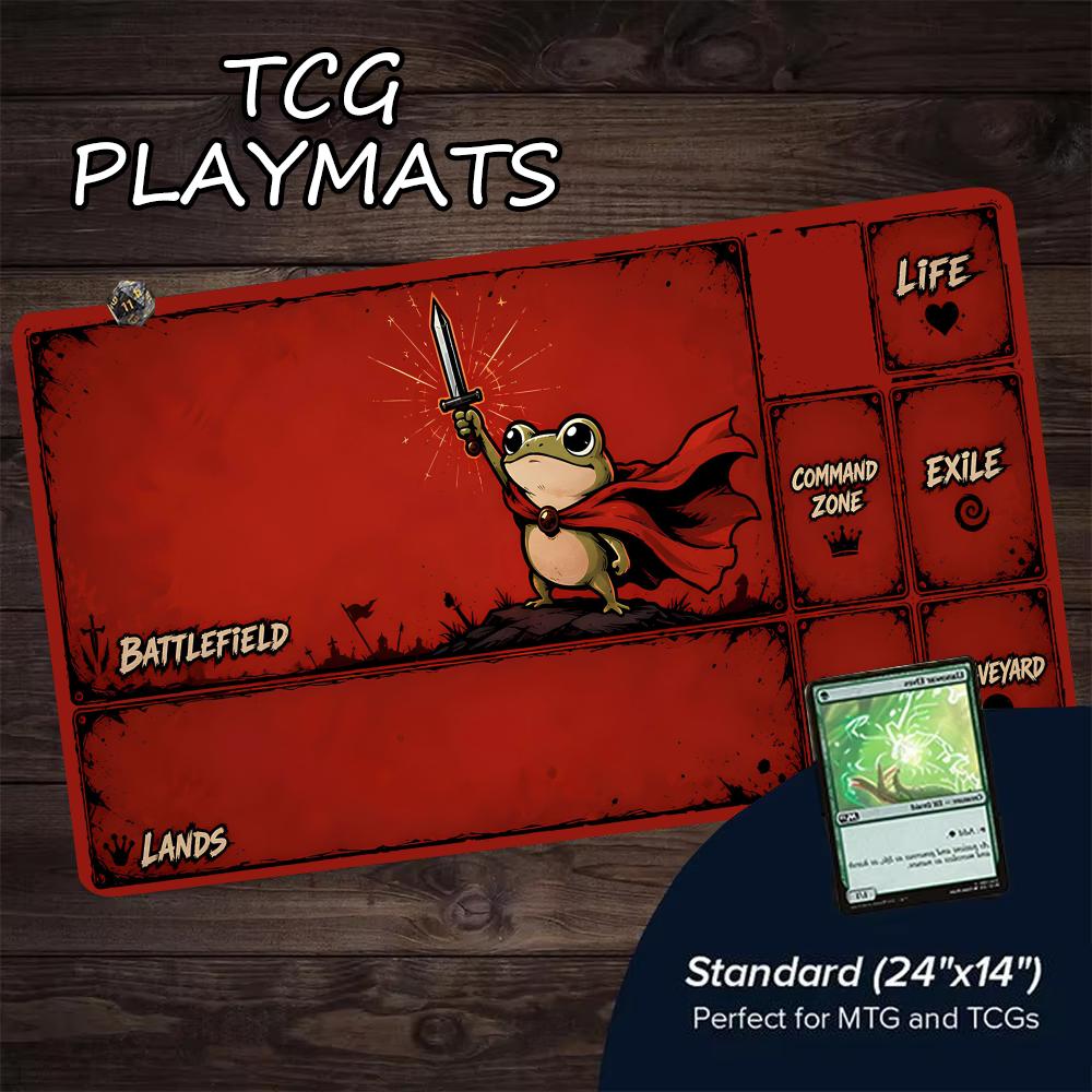 Czerwona Peleryna Miecz Żaba M – Play Mat Neoprene recenzja i cena