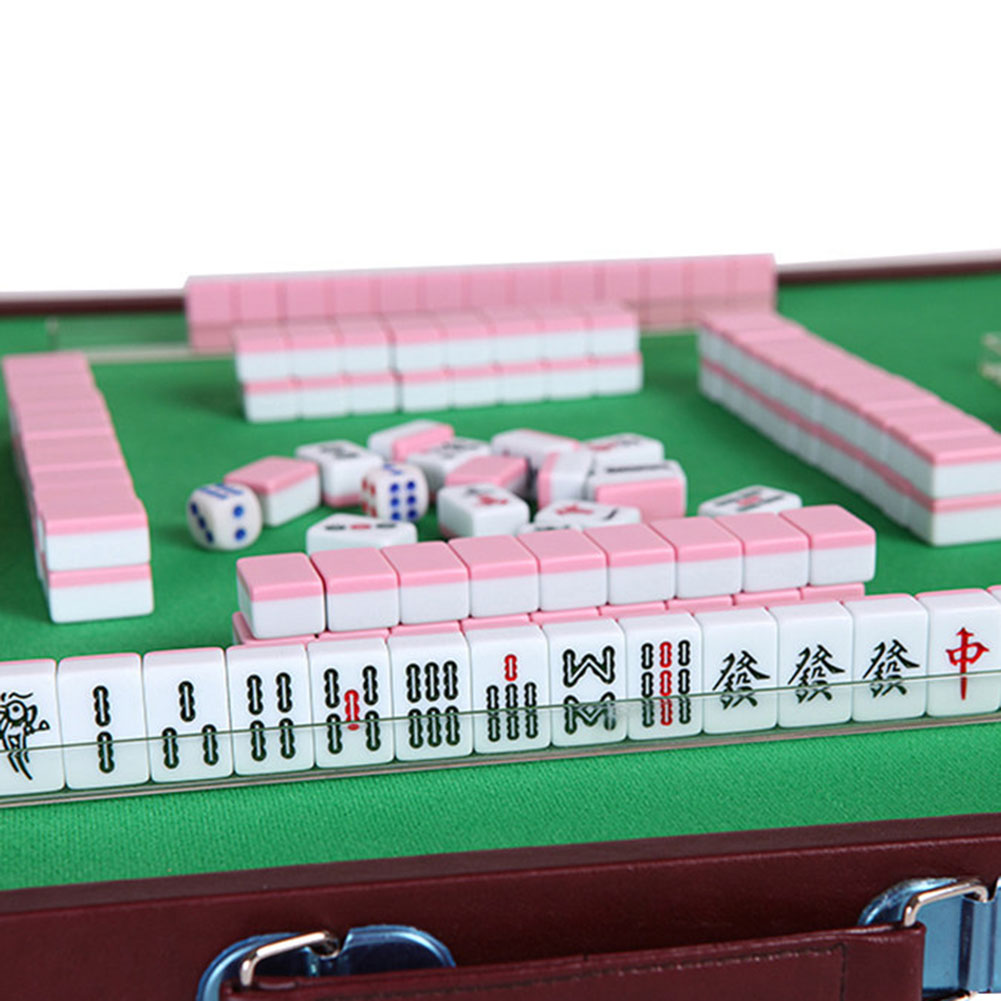 Przenośny Mini Zestaw Mahjong  – Board Game Review recenzja i cena