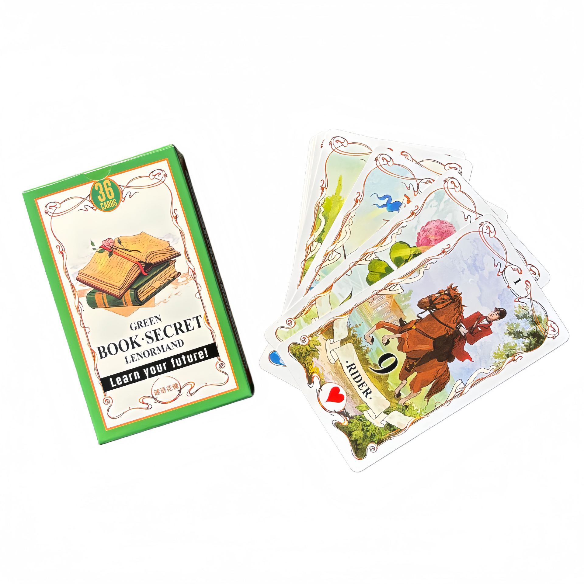 Karty Wyroczni Lenormand Green – Board Game Quantum recenzja i cena