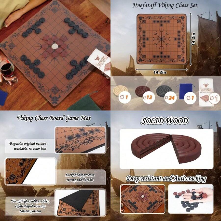 HNEFATAFL: Gra planszowa w sty – Board Game Vikings recenzja i cena