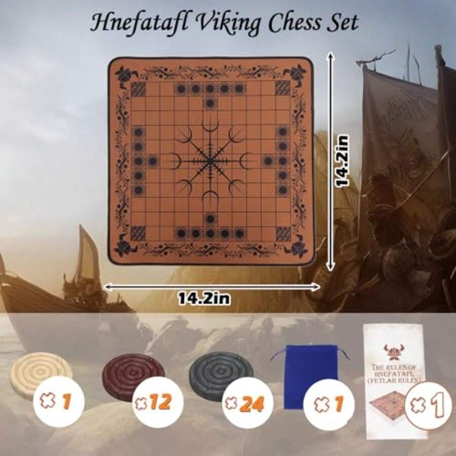 HNEFATAFL: Gra planszowa w sty – Board Game Vikings recenzja i cena