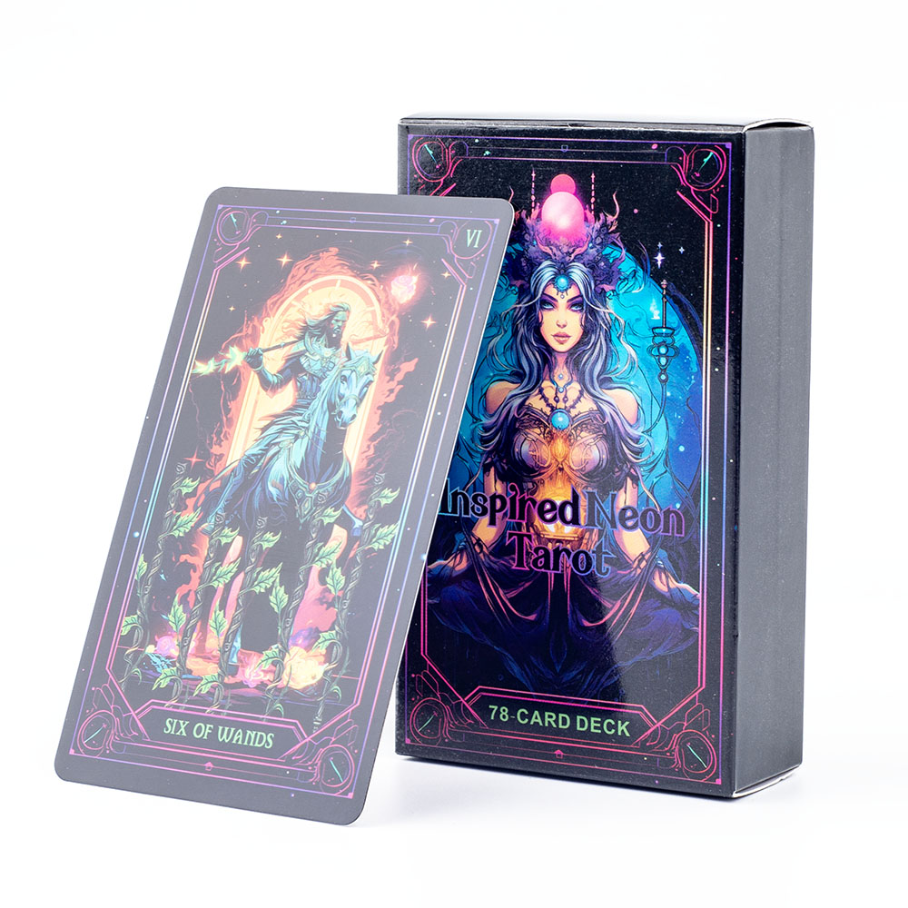 Inspired Neon Tarot Deck 78 Ka – Board Game Quantum recenzja i cena