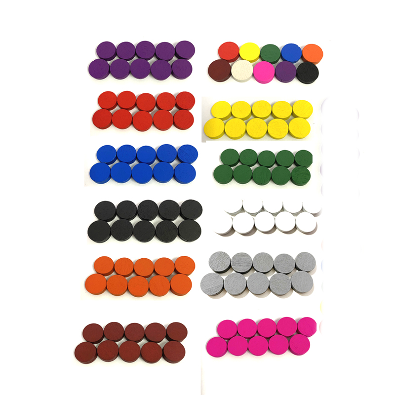 Token gry 100 szt. Drewniane e – Board Game Sequence recenzja i cena
